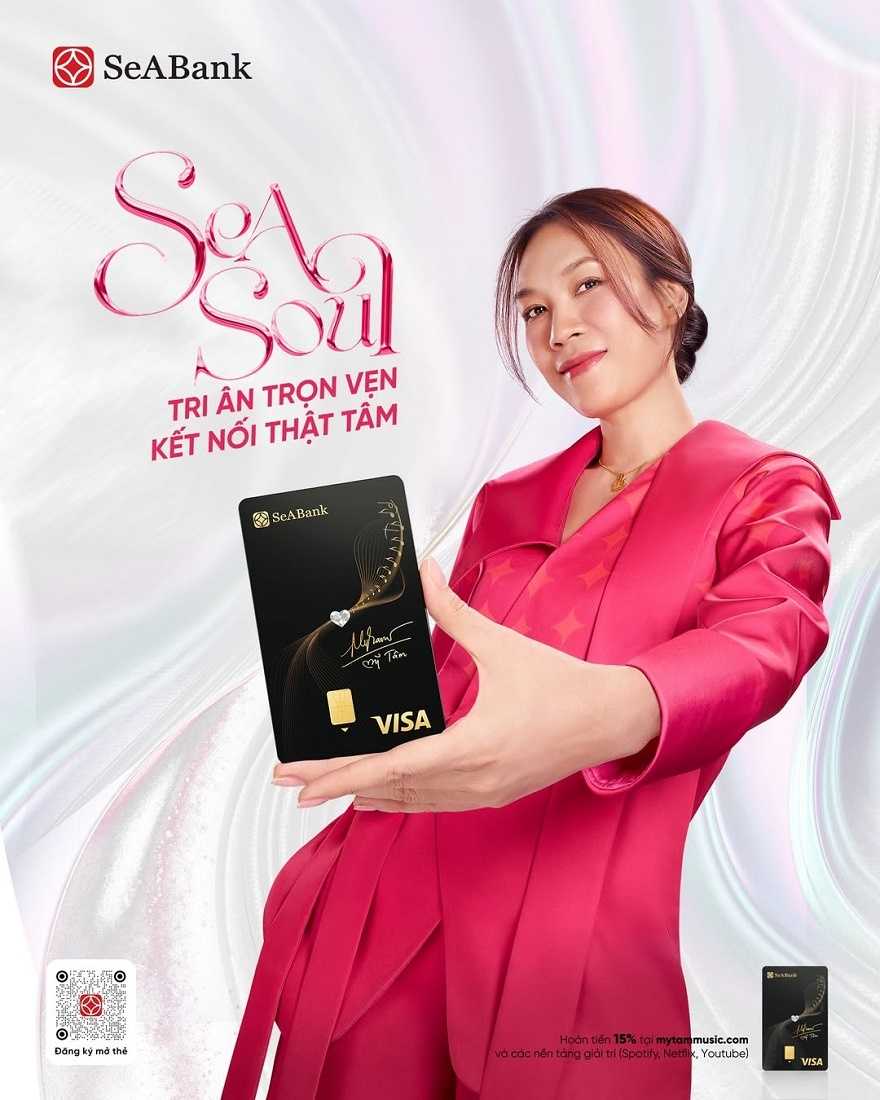 SeABank và Mỹ Tâm: Khi những tâm hồn đồng điệu gặp gỡ và tạo nên hành trình tài chính “thật Tâm”